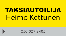 Taksiautoilija Heimo Kettunen logo